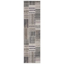 SAFAVIEH Monaco Eanna Geometric Runner Rug, Grey/Multi, 2'2" x 8'