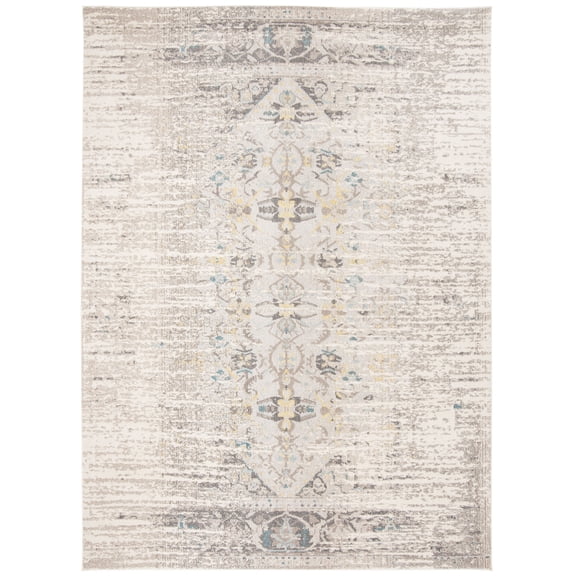 SAFAVIEH Monaco Elsdon Abstract Area Rug, Grey/Multi, 8' x 11'