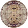 thumbnail image 1 of SAFAVIEH Monaco Elsdon Abstract Area Rug, Ivory/Pink, 5' x 5' Round, 1 of 6