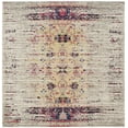 thumbnail image 1 of SAFAVIEH Monaco Elsdon Abstract Area Rug, Ivory/Pink, 6'7" x 6'7" Square, 1 of 6