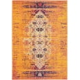thumbnail image 1 of SAFAVIEH Monaco Elsdon Abstract Area Rug, Orange/Multi, 4' x 5'7", 1 of 6