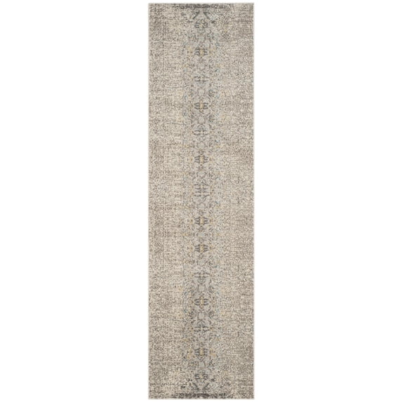 SAFAVIEH Monaco Elsdon Abstract Runner Rug, Grey/Multi, 2'2" x 12'