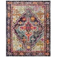 thumbnail image 1 of SAFAVIEH Monaco Foliage Oriental Area Rug, Grey/Fuchsia, 8' x 10', 1 of 9