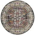 thumbnail image 1 of SAFAVIEH Monaco Garnet Abstract Geometric Area Rug, Brown/Grey, 6'7" x 6'7" Round, 1 of 5