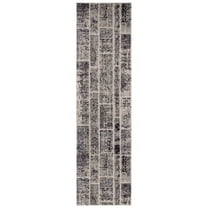 SAFAVIEH Monaco Gerard Geometric Runner Rug, Grey/Multi, 2'2" x 8'