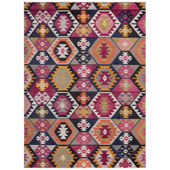 SAFAVIEH Monaco Gittan Geometric Area Rug, Multi, 8' x 11'