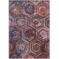thumbnail image 1 of SAFAVIEH Monaco Kelsey Geometric Area Rug, Pink/Multi, 4' x 5'7", 1 of 6