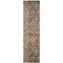 SAFAVIEH Monaco Linton Geometric Runner Rug, Multi/Beige, 2'2" x 8'
