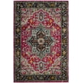 thumbnail image 1 of SAFAVIEH Monaco Maryam Traditional Area Rug, Fuchsia/Grey, 8' x 10', 1 of 5
