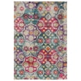 thumbnail image 1 of SAFAVIEH Monaco Ralph Geometric Area Rug, Grey/Fuchsia, 5'1" x 7'7", 1 of 6