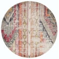 thumbnail image 1 of SAFAVIEH Monaco Risto Abstract Area Rug, Light Grey/Multi, 4' x 4' Round, 1 of 8