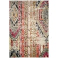thumbnail image 1 of SAFAVIEH Monaco Risto Abstract Area Rug, Light Grey/Multi, 4' x 5'7", 1 of 9