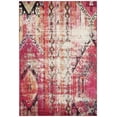 thumbnail image 1 of SAFAVIEH Monaco Risto Abstract Area Rug, Magenta/Multi, 3' x 5', 1 of 6