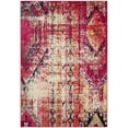 thumbnail image 1 of SAFAVIEH Monaco Risto Abstract Area Rug, Magenta/Multi, 4' x 5'7", 1 of 6