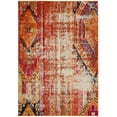 thumbnail image 1 of SAFAVIEH Monaco Risto Abstract Area Rug, Orange/Multi, 4' x 5'7", 1 of 6