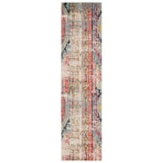 SAFAVIEH Monaco Risto Abstract Runner Rug, Multi, 2'2" x 14'