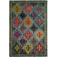 thumbnail image 1 of SAFAVIEH Monaco Sally Geometric Area Rug, Blue/Multi, 4' x 5'7", 1 of 5