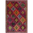 thumbnail image 1 of SAFAVIEH Monaco Sally Geometric Area Rug, Fuchsia/Multi, 5'1" x 7'7", 1 of 5