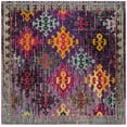 thumbnail image 1 of SAFAVIEH Monaco Sally Geometric Area Rug, Purple/Multi, 6'7" x 6'7" Square, 1 of 5