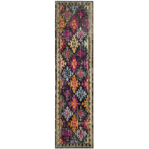 SAFAVIEH Monaco Sally Geometric Runner Rug, Multi, 2'2" x 6'