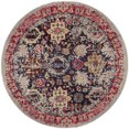thumbnail image 1 of SAFAVIEH Monaco Pearl Bordered Area Rug, Grey/Multi, 6'7" x 6'7" Round, 1 of 9