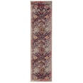 thumbnail image 1 of SAFAVIEH Monaco Shannon Abstract Runner Rug, Grey/Multi, 2'2" x 22', 1 of 6