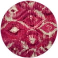 thumbnail image 1 of SAFAVIEH Monaco Sharyl Abstract Area Rug, Fuchsia/Cream, 6'7" x 6'7" Round, 1 of 5