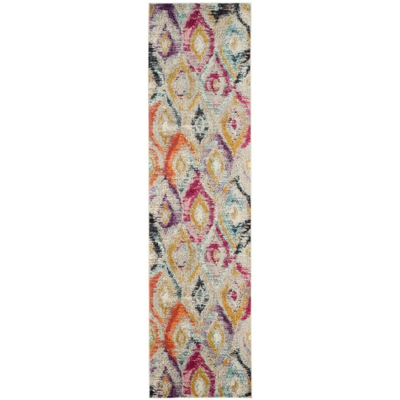 SAFAVIEH Monaco Sharyl Abstract Runner Rug, Multi, 2'2" x 6'