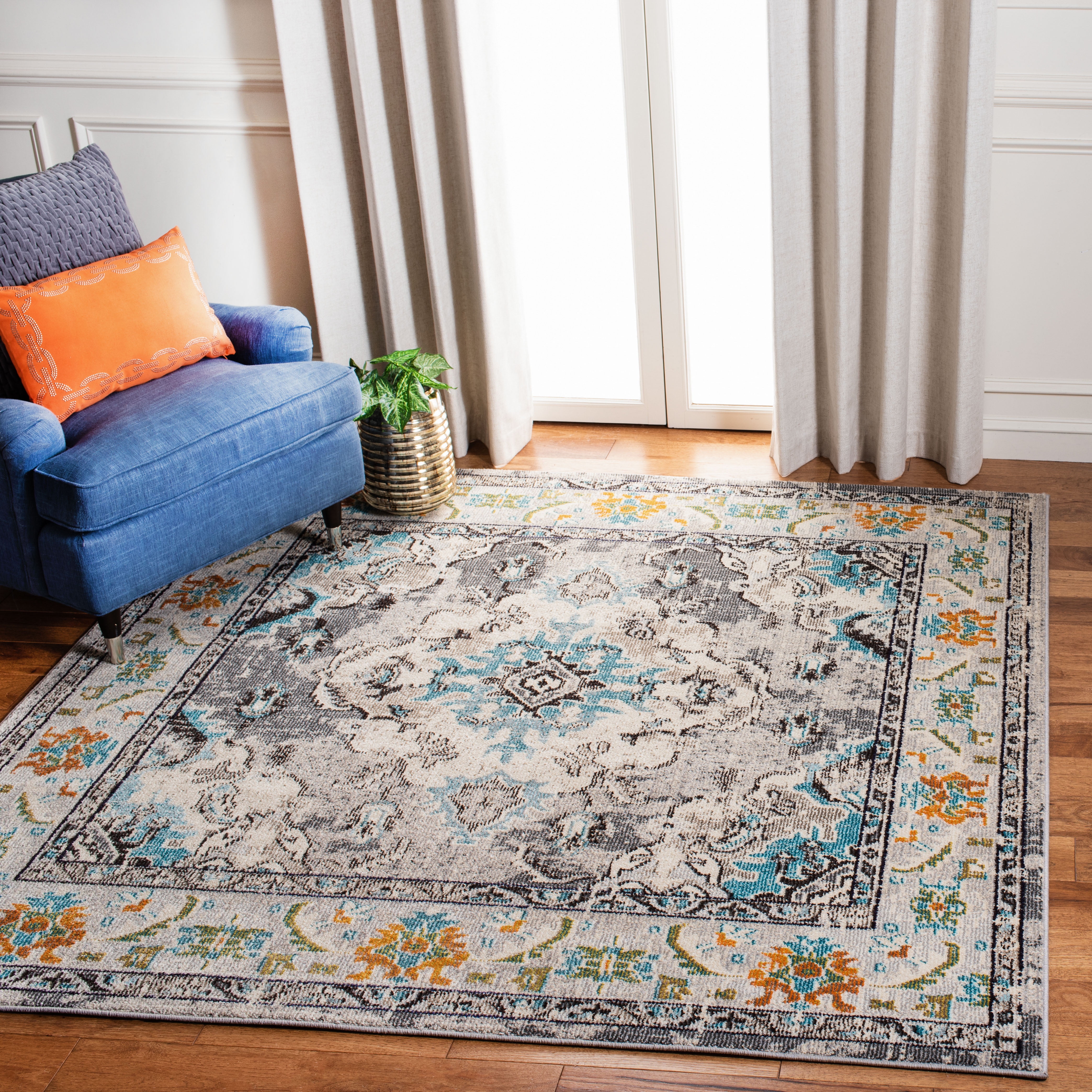 Square Lounge Rug SAFAVIEH Square Rug 11' - Monaco Collection - Large - Traditional ...