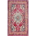 thumbnail image 1 of SAFAVIEH Accent Rug 3x5 - Monaco Collection - Traditional Design, Pink & Multi, Ideal for Living Room, Bedroom, Dining Space, Entryway, Bathroom, Bedside, 1 of 12