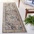 thumbnail image 1 of SAFAVIEH Runner Rug 2'2"x12' - Monaco Collection - Traditional Design, Grey & Light Blue, Ideal for Living Room, Bedroom, Dining Space, Entryway, Hallway, Kitchen, 1 of 9
