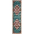 thumbnail image 1 of SAFAVIEH Monaco Trochez Traditional Runner Rug, Blue/Multi, 2'2" x 8', 1 of 4