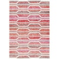 thumbnail image 1 of SAFAVIEH Montage Doretta Geometric Indoor/Outdoor Area Rug, Red/Ivory, 6' x 9', 1 of 10
