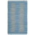 thumbnail image 1 of SAFAVIEH Montauk Adayln Abstract Cotton Area Rug, Light Blue, 4' x 6', 1 of 10
