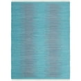 thumbnail image 1 of SAFAVIEH Montauk Adayln Abstract Cotton Runner Rug, Turquoise, 2'3" x 7', 1 of 10