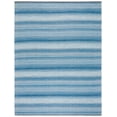 thumbnail image 1 of SAFAVIEH Montauk Albine Striped Cotton Area Rug, Grey/Blue, 8' x 10', 1 of 9