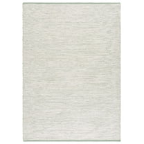 SAFAVIEH Montauk Anderson Distressed Area Rug, Ivory/Green, 8' x 10'