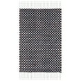 thumbnail image 1 of SAFAVIEH Montauk Annie Geometric Cotton Area Rug, Black/Ivory, 2' x 3', 1 of 2