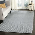 thumbnail image 1 of SAFAVIEH Montauk Arianne Dotted Soft Braided Cotton Area Rug, Slate/Ivory, 8' x 10', 1 of 5