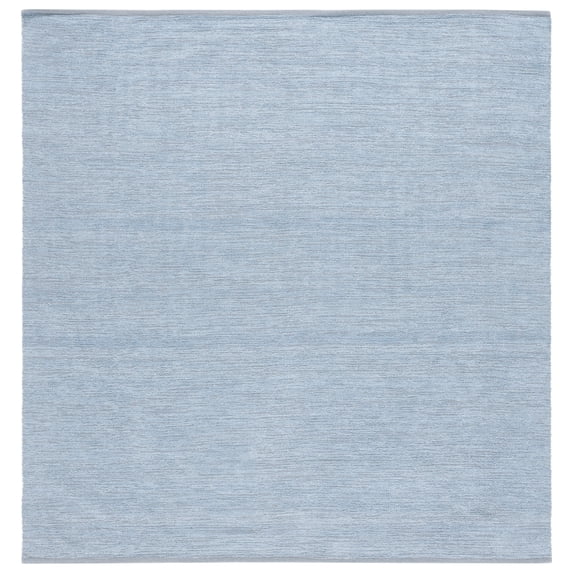 SAFAVIEH Montauk Azura Distressed Area Rug, Blue, 6' x 6' Square