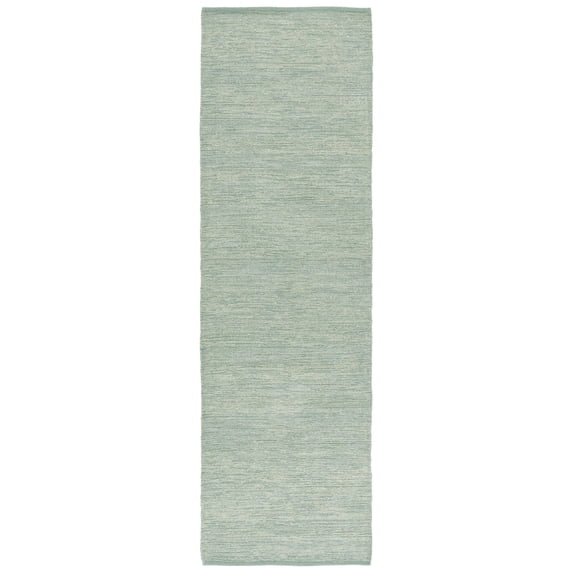 SAFAVIEH Montauk Azura Distressed Runner Rug, Green, 2'3" x 8'