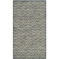 thumbnail image 1 of SAFAVIEH Montauk Bayram Geometric Cotton Area Rug, Ivory/Dark Grey, 2'3" x 3'9", 1 of 8