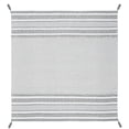 thumbnail image 1 of SAFAVIEH Montauk Ben Striped Cotton Area Rug, Grey/Ivory, 6' x 6' Square, 1 of 8