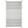 thumbnail image 1 of SAFAVIEH Montauk Ben Striped Cotton Area Rug, Grey/Ivory, 6' x 9', 1 of 11