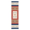thumbnail image 1 of SAFAVIEH Montauk Benson Southwestern Cotton Runner Rug, Blue/Red, 2'3" x 11', 1 of 9