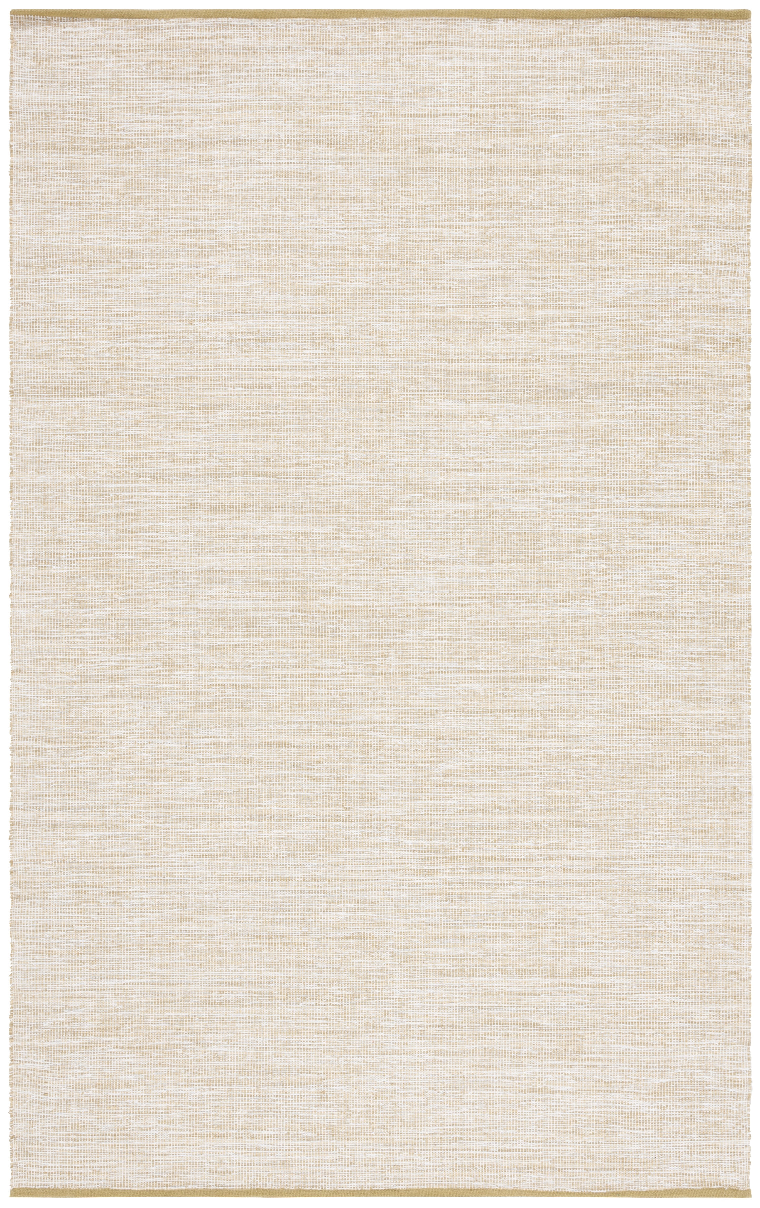 SAFAVIEH Montauk Bernadine Solid Cotton Area Rug, Green Olive, 3' x 5'