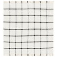 thumbnail image 1 of SAFAVIEH Montauk Bevin Checkered Area Rug, Ivory/Black, 6' x 6' Square, 1 of 7