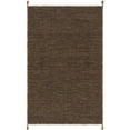 thumbnail image 1 of SAFAVIEH Montauk Bijar Solid Cotton Area Rug, Brown/Black, 6' x 9', 1 of 6