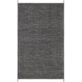 thumbnail image 1 of SAFAVIEH Montauk Bijar Solid Cotton Area Rug, Grey/Black, 6' x 9', 1 of 6