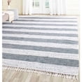 thumbnail image 1 of SAFAVIEH Montauk Cainneach Striped Cotton Area Rug, Ivory/Grey, 5' x 7', 1 of 3